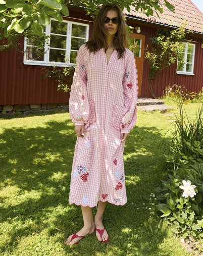 Sissel Edelbo - Kamal Kjole - Pink Checks